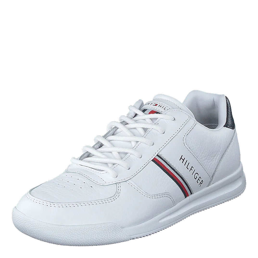 Lightweight Leather Mix Sneake White