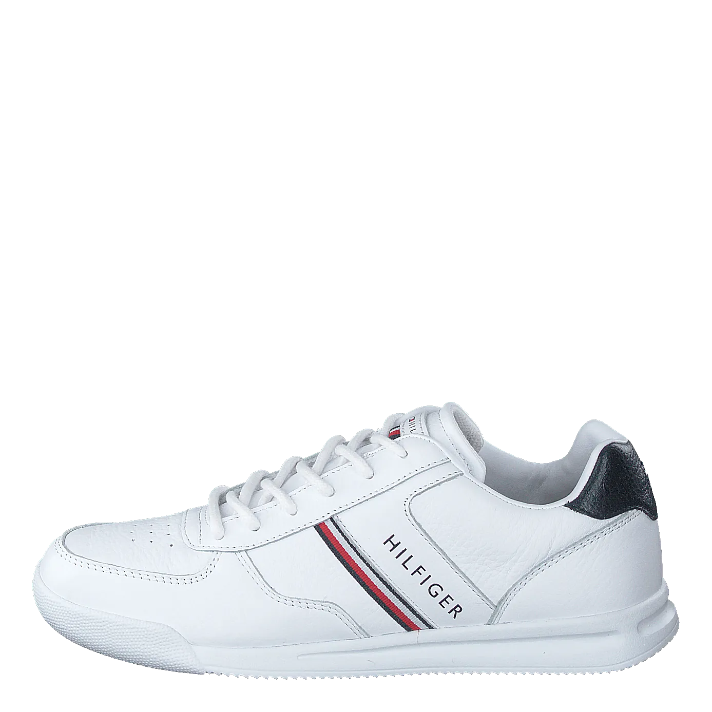 Lightweight Leather Mix Sneake White
