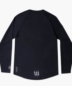 Long Sleeve Mountain Bike Jersey - Black