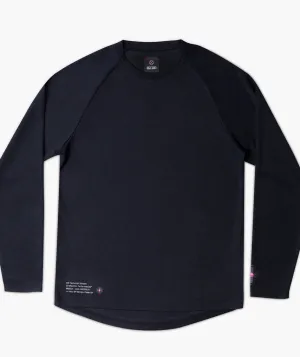 Long Sleeve Mountain Bike Jersey - Black