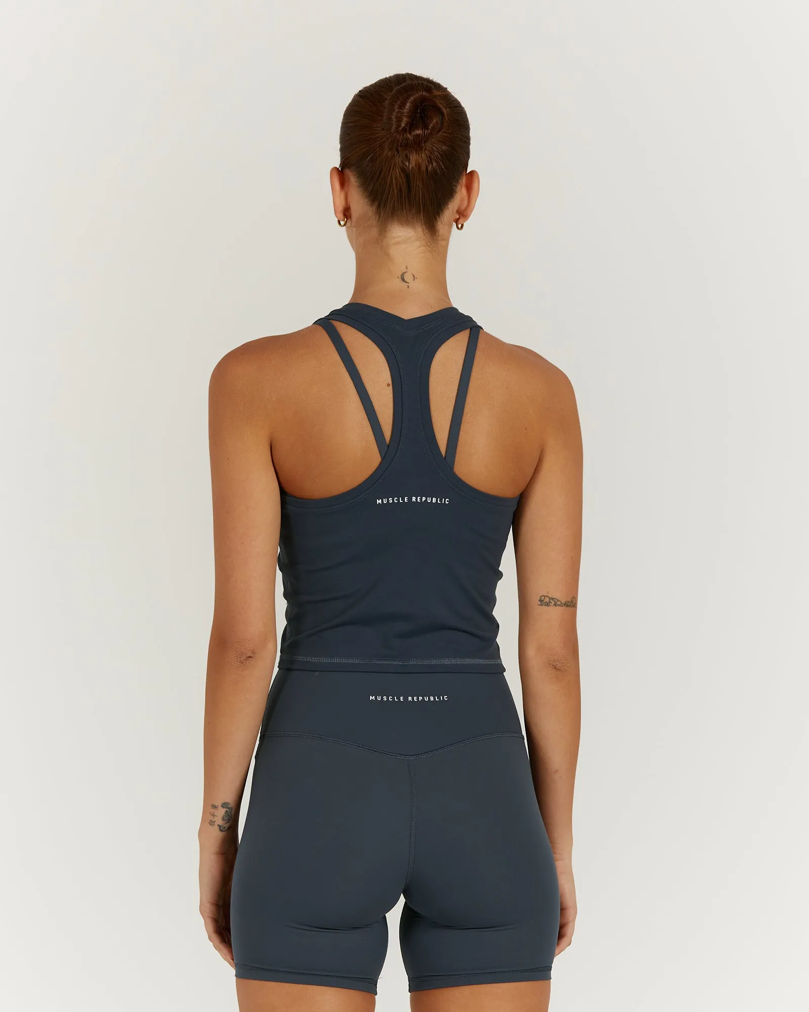 LUXE MIDRIFF TANK - ALLOY