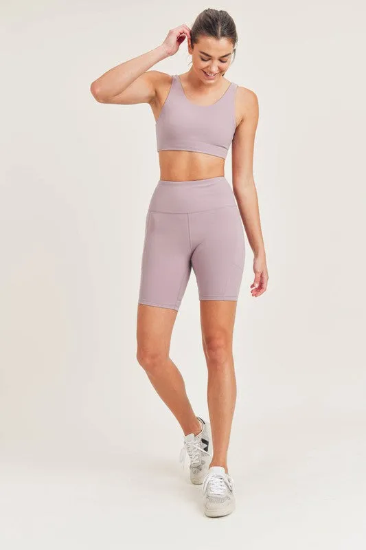 Lycra High-Impact Biker Shorts- 2 colors!