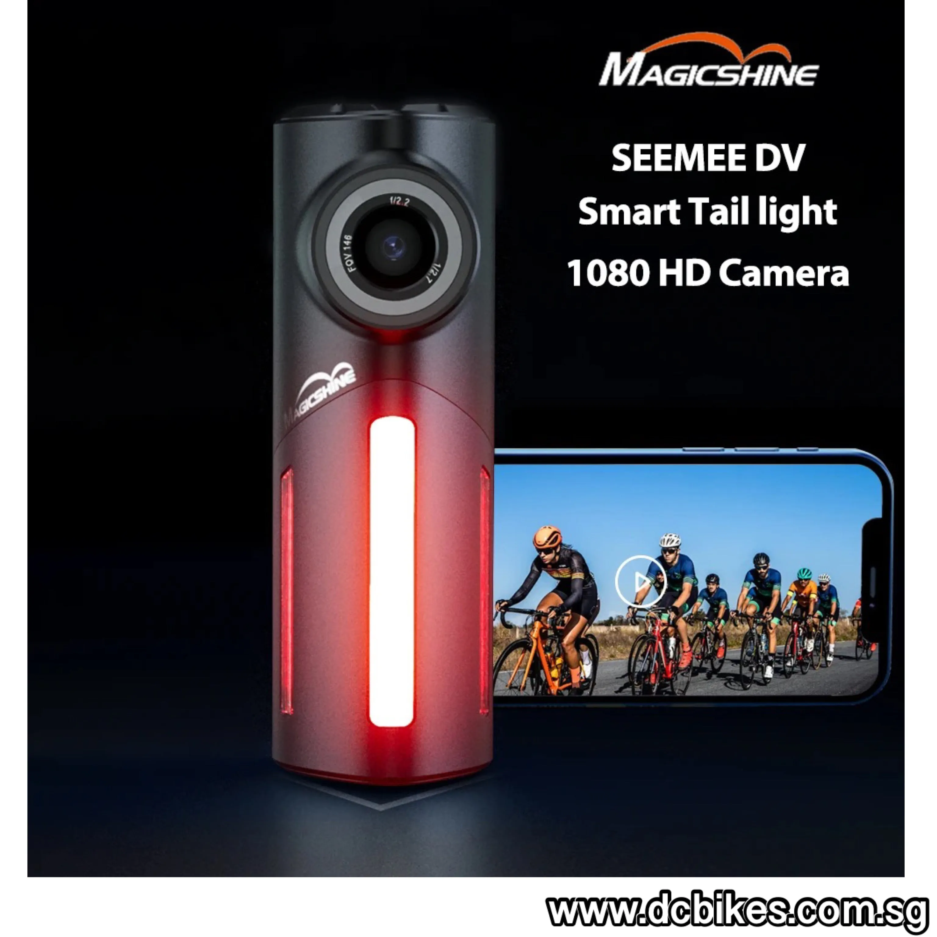Magicshine SeeMee Rechargeable HD Video Camera   Led Tail Light