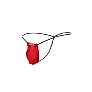 Male Basics Justin and Simon Classic Red G-string for Him