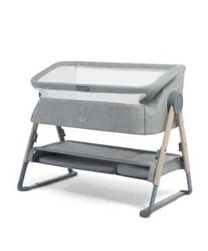 Mamas & Papas Lua Bedside Crib - Grey