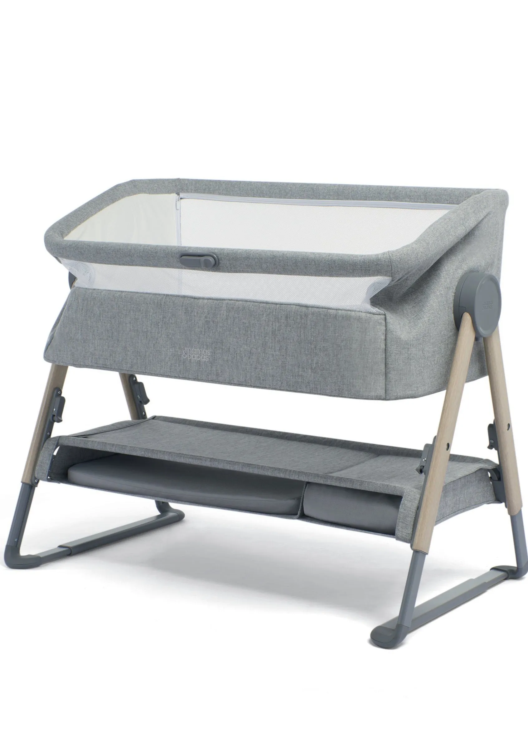 Mamas and Papas Lua Bedside Crib