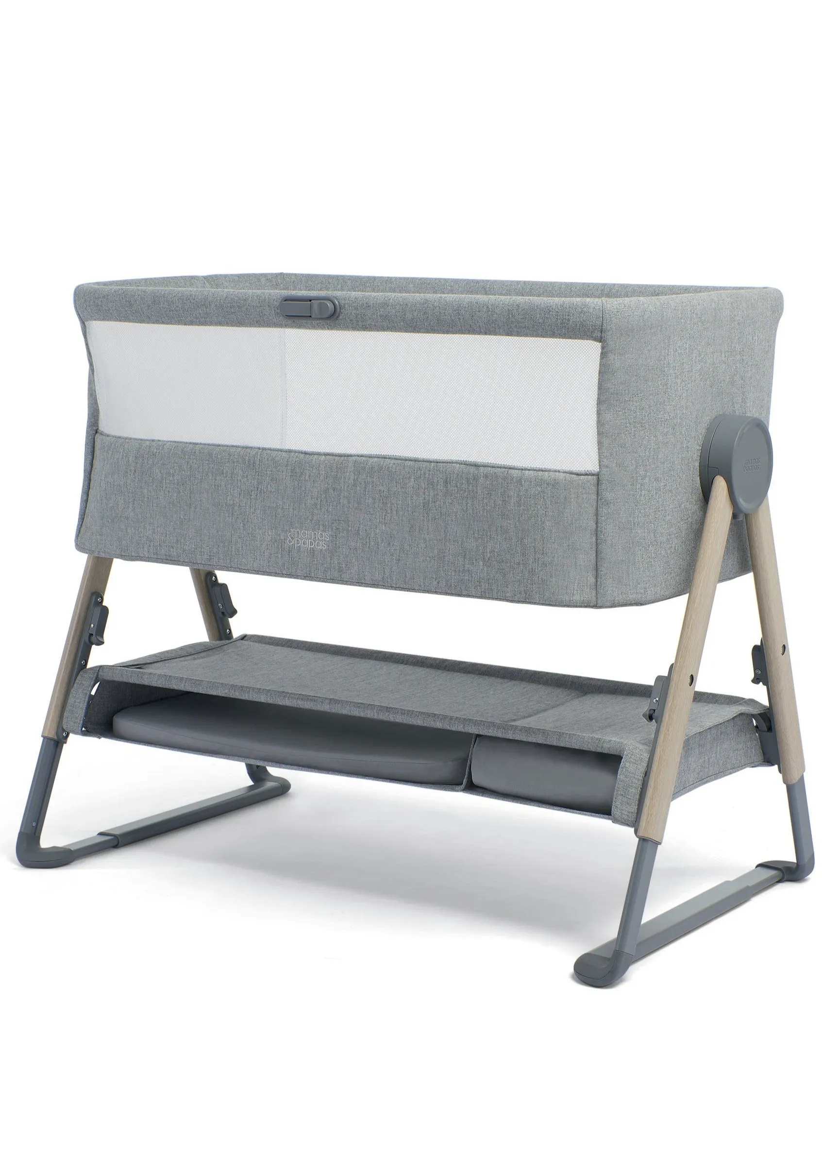 Mamas and Papas Lua Bedside Crib