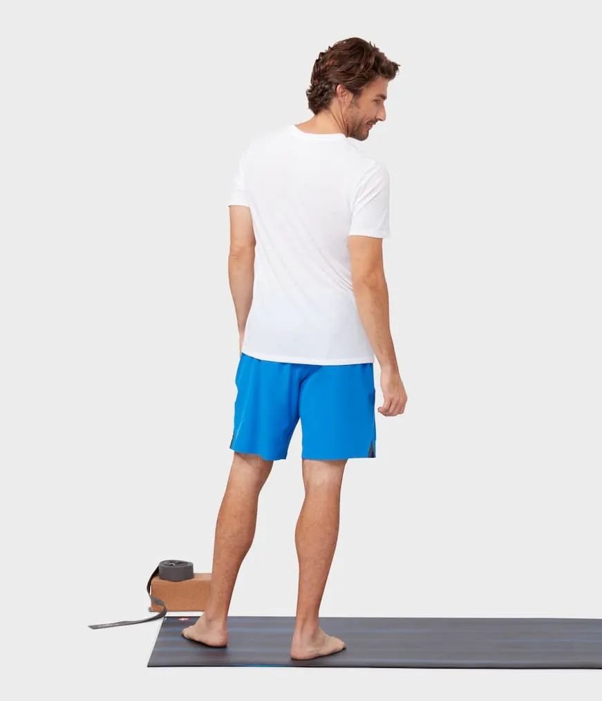 Manduka Apparel - Men's Lunge Short - Be Bold Blue