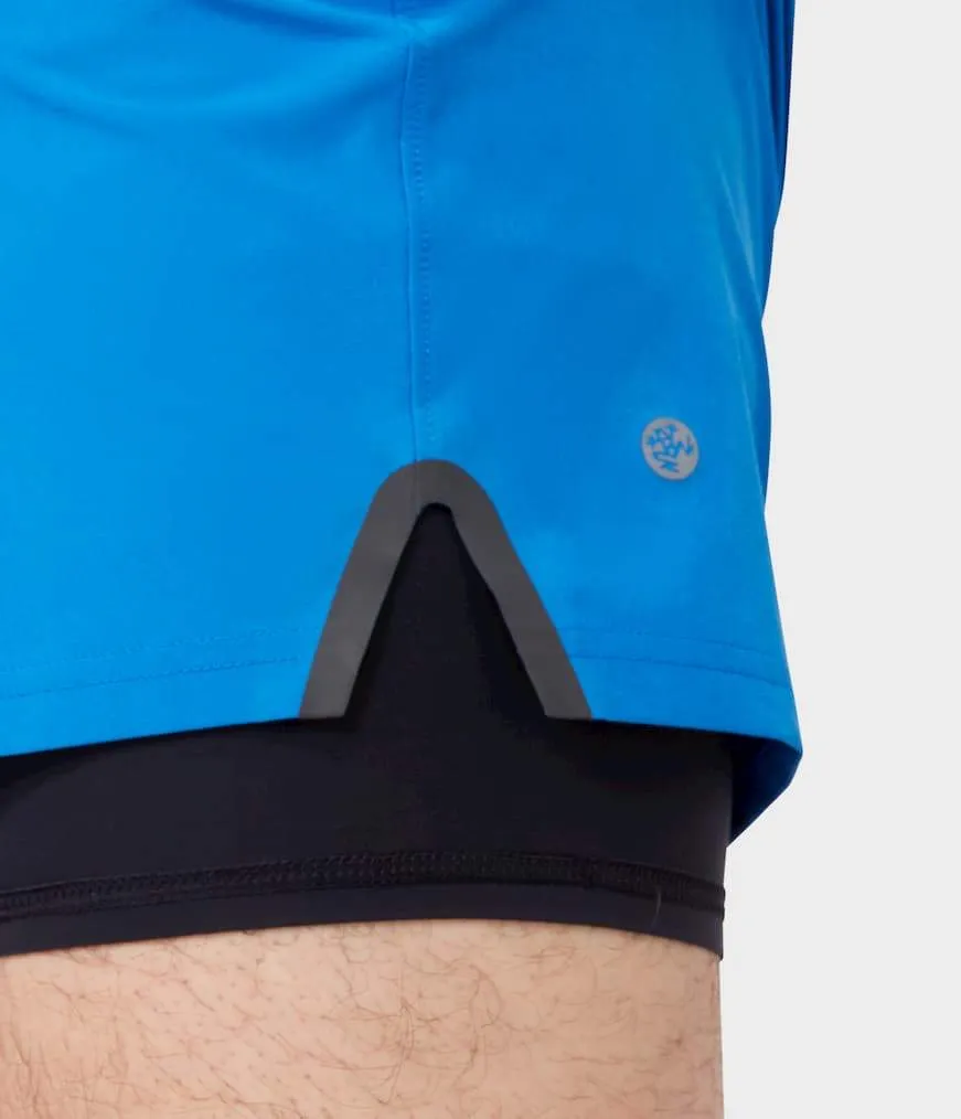Manduka Apparel - Men's Lunge Short - Be Bold Blue