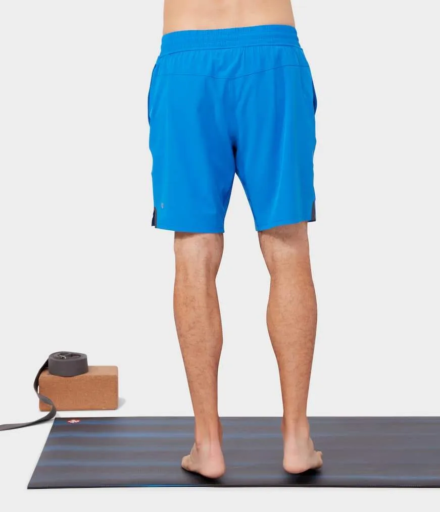 Manduka Apparel - Men's Lunge Short - Be Bold Blue