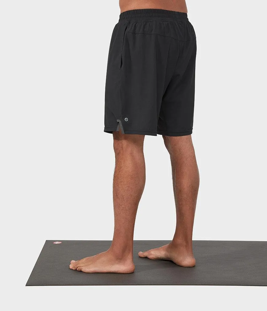 Manduka Apparel - Men's Lunge Short - Black