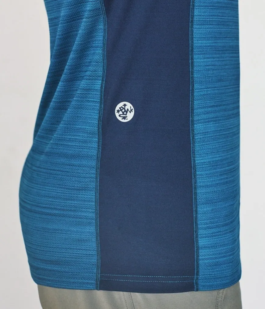 Manduka Apparel - Men's Minimalis Tank 2.0 - Maldive Stripe