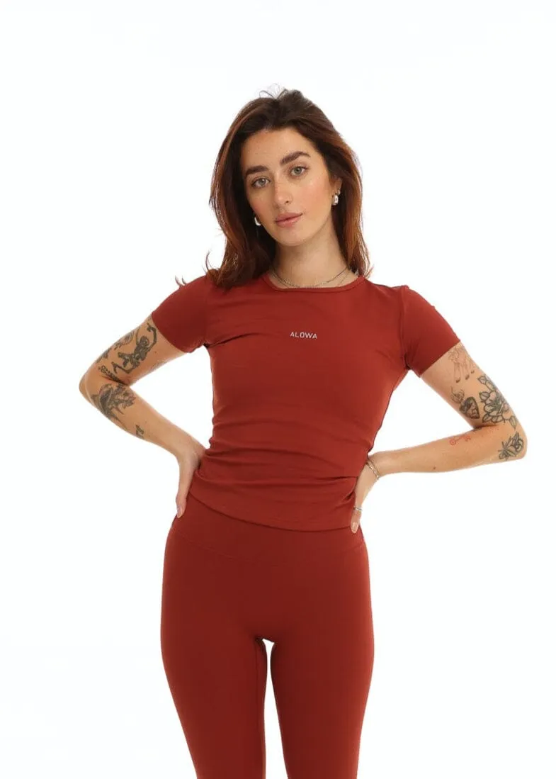 Margot Tee Red Velvet