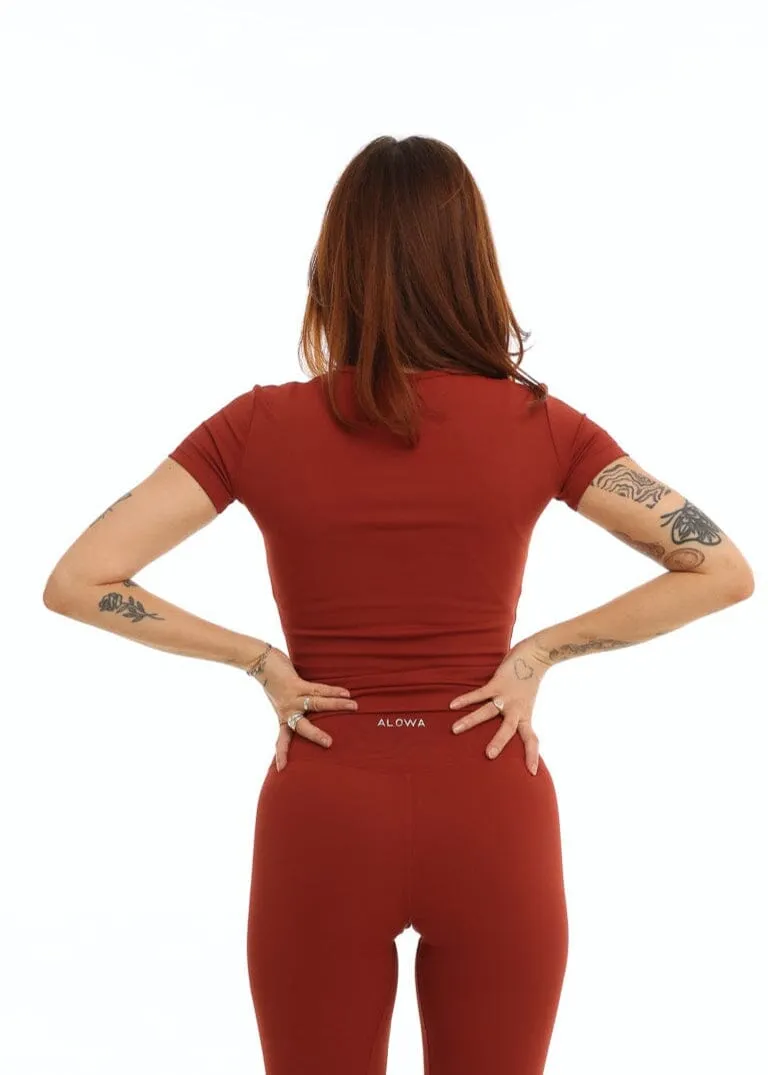 Margot Tee Red Velvet