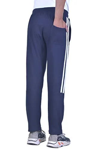 MARK LOUIIS Men's Regular Fit Track pants(ML-TRPJ-2S_Blue_XX-Large)