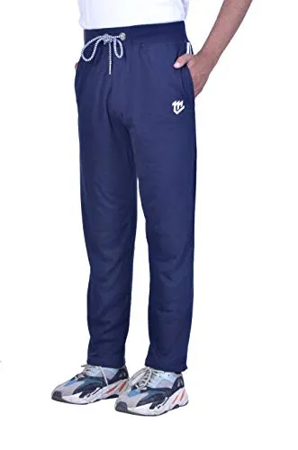 MARK LOUIIS Men's Regular Fit Track pants(ML-TRPJ-2S_Blue_XX-Large)
