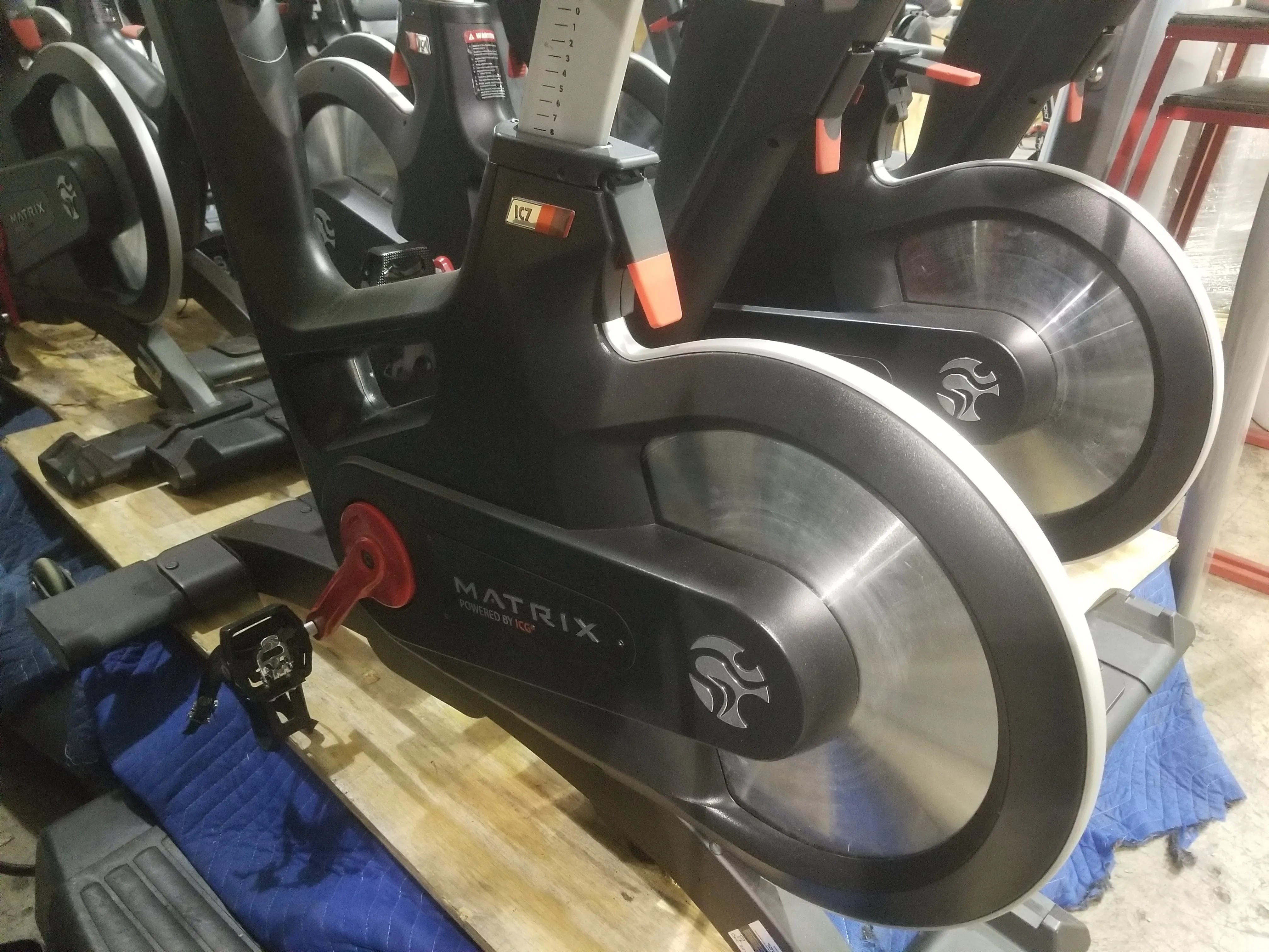 Matrix IC7 Indoor Cycle - ICG Exercise Bike w/Bluetooth