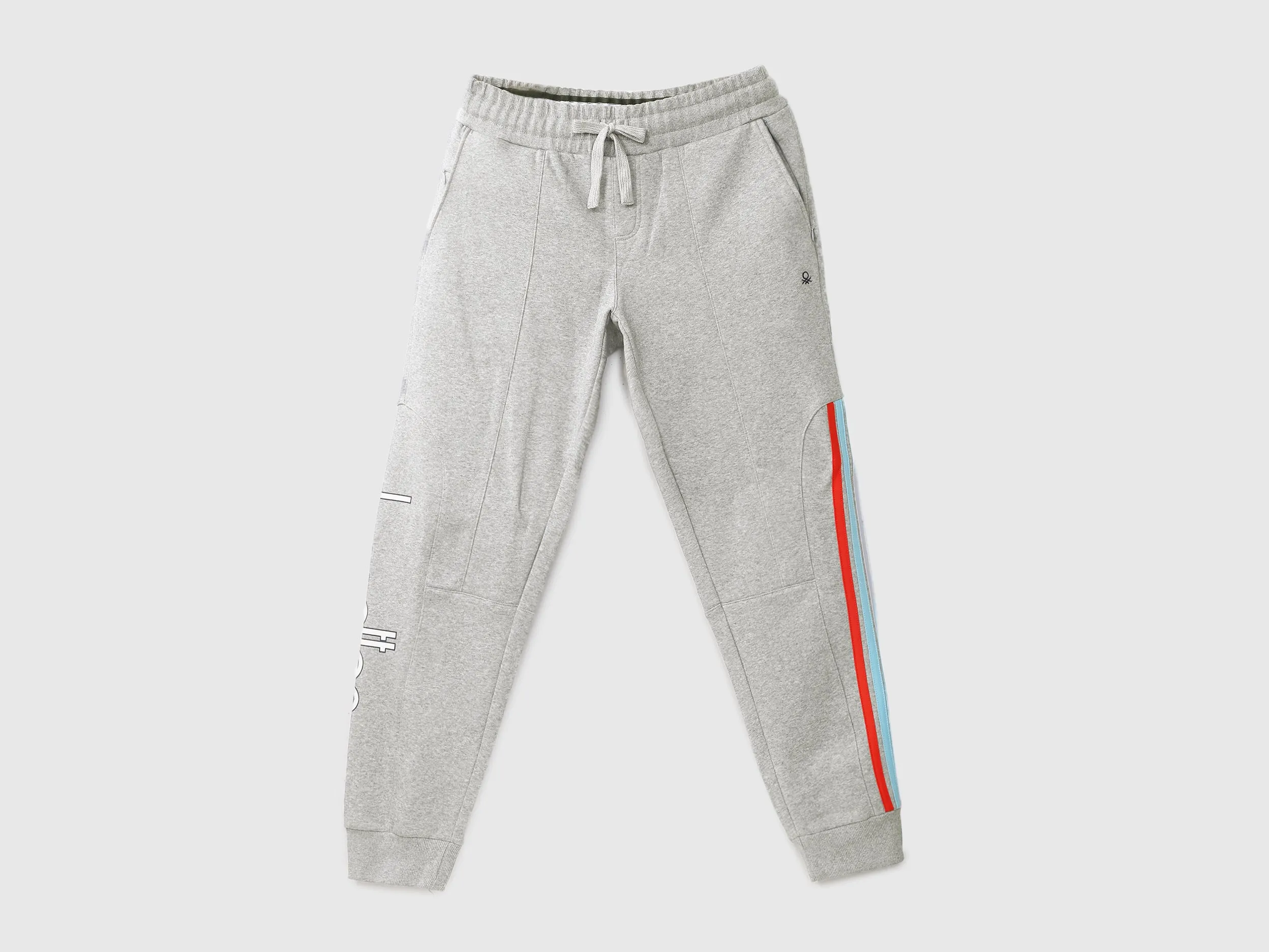 Men Grey Solid Regular Joggers