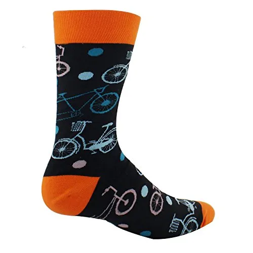Men's Biking Socks, Mountain Bike Socks, Cycling Gifts For Men, Biker Gifts, Bicycle Gifts, Perfect Mountain Biking Gifts for Avid Bicyclists
