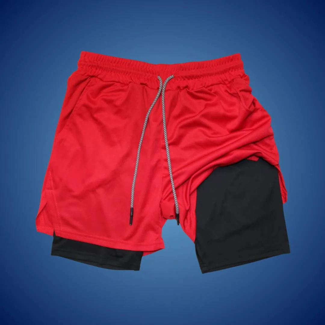 Men’s Breathable Moisture-Wicking Running Shorts | Flexible with Pockets for Gym & Trail Running