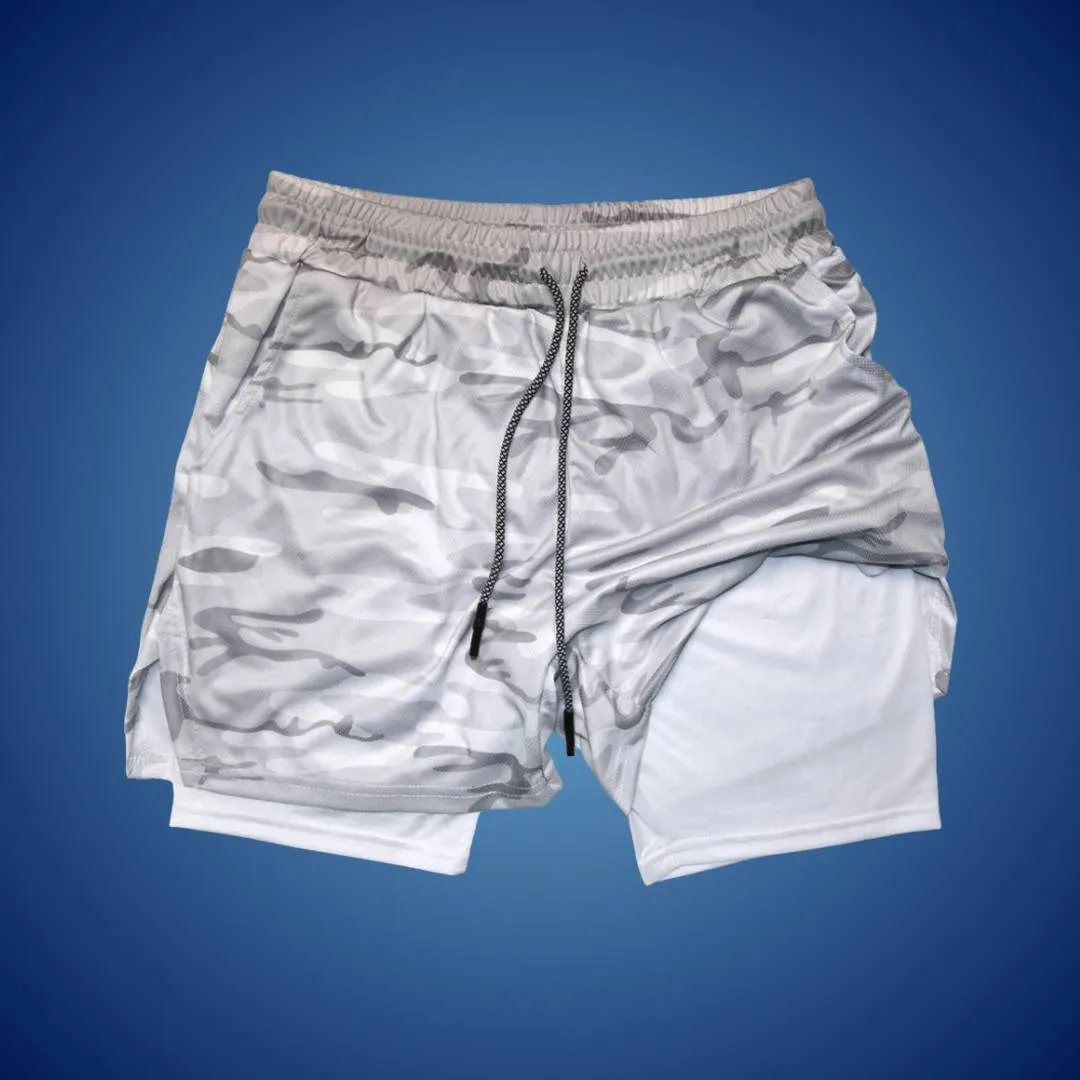 Men’s Breathable Moisture-Wicking Running Shorts | Flexible with Pockets for Gym & Trail Running