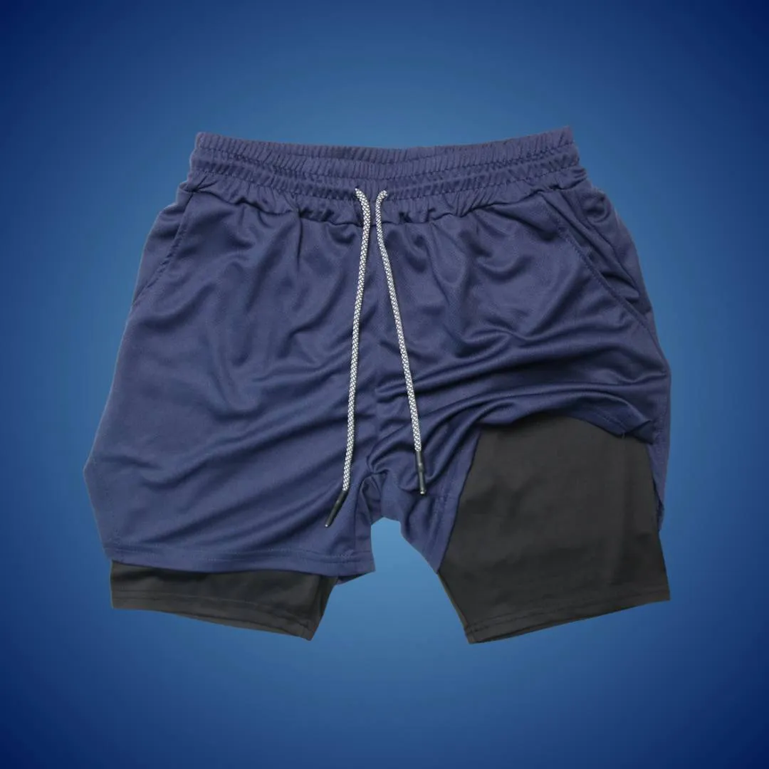 Men’s Breathable Moisture-Wicking Running Shorts | Flexible with Pockets for Gym & Trail Running