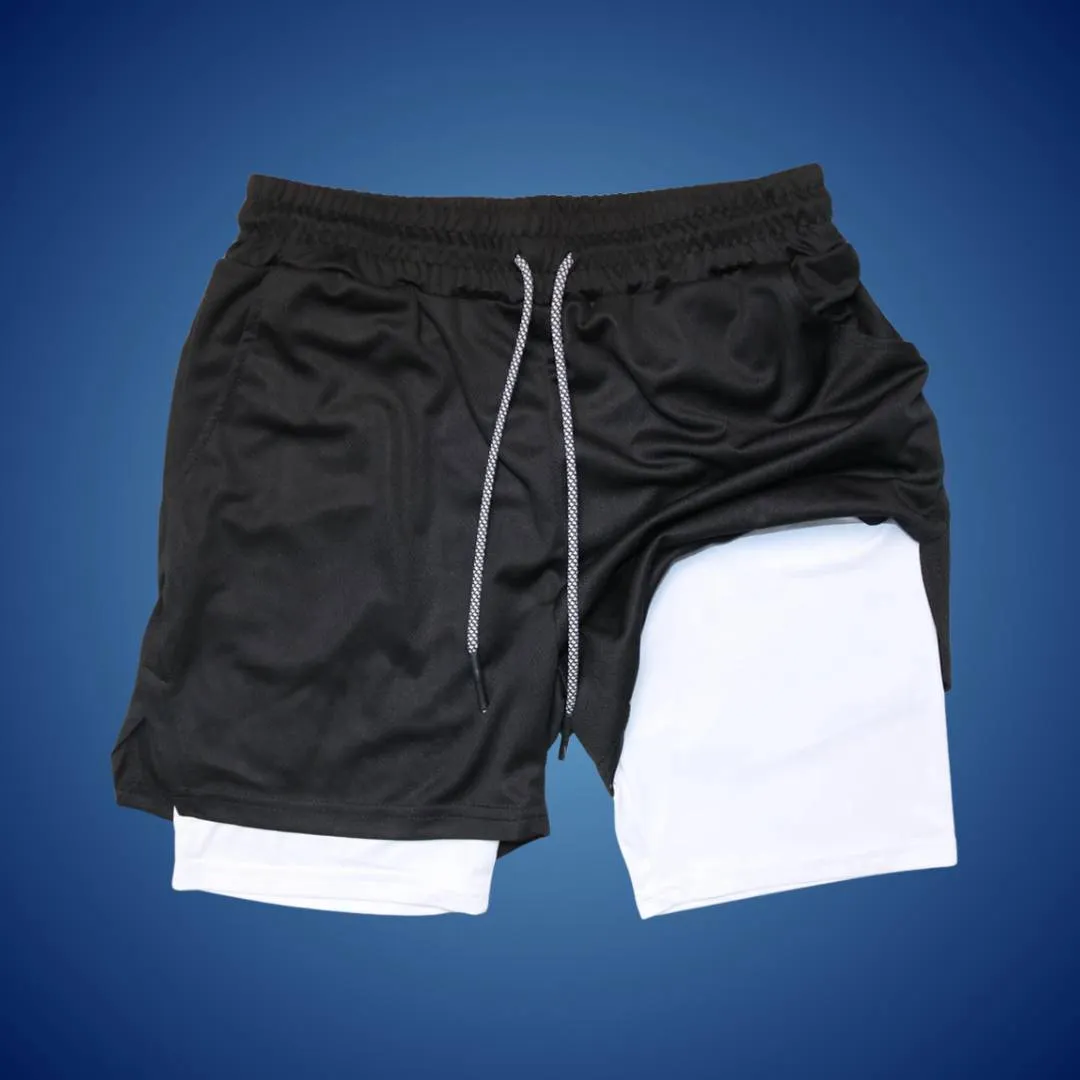 Men’s Breathable Moisture-Wicking Running Shorts | Flexible with Pockets for Gym & Trail Running
