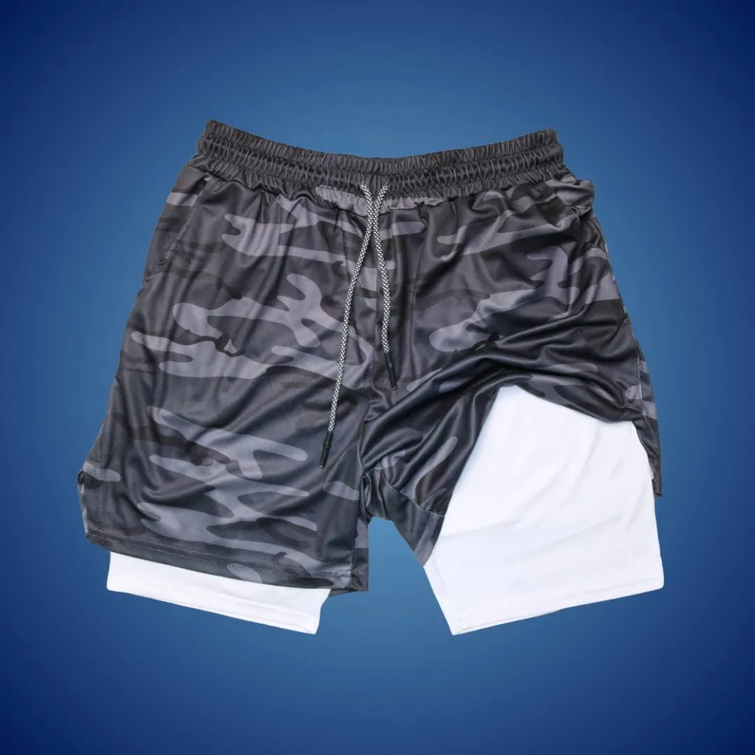 Men’s Breathable Moisture-Wicking Running Shorts | Flexible with Pockets for Gym & Trail Running