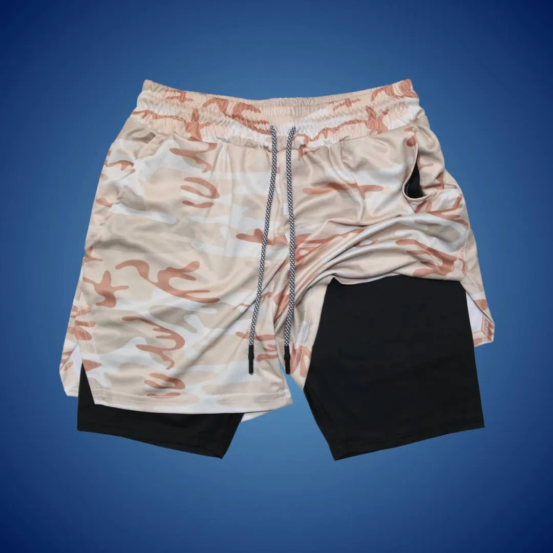 Men’s Breathable Moisture-Wicking Running Shorts | Flexible with Pockets for Gym & Trail Running