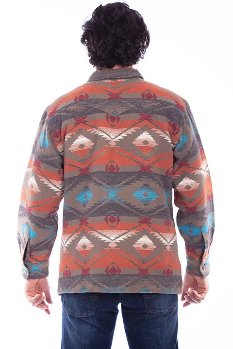 Men's Farthest Point Collection Jacket: Outdoor Southwest Shirt Olive