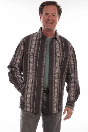 Men's Farthest Point Collection Jacket: Outdoor Vertical Stripe