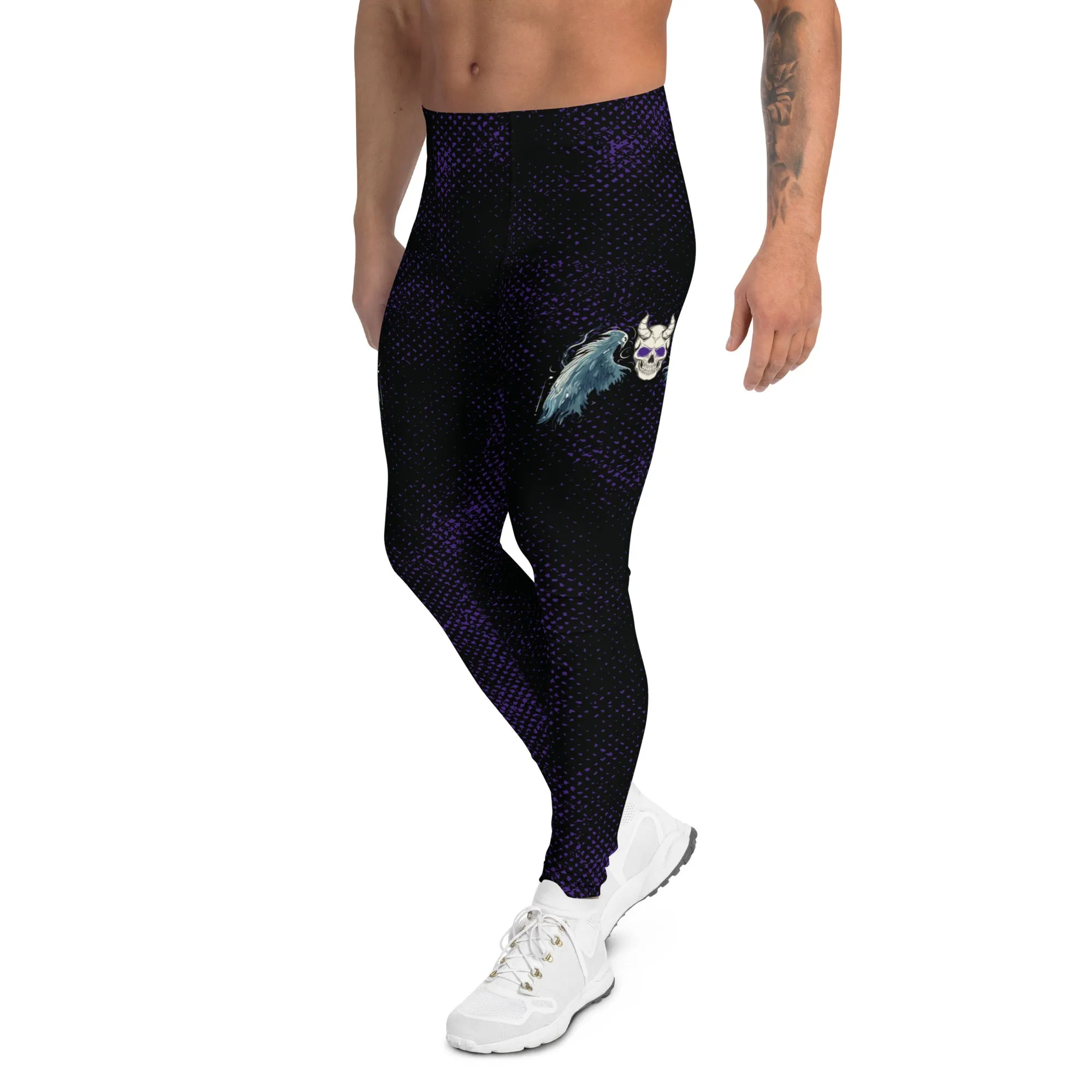 Mens Leggings Gothic Horror