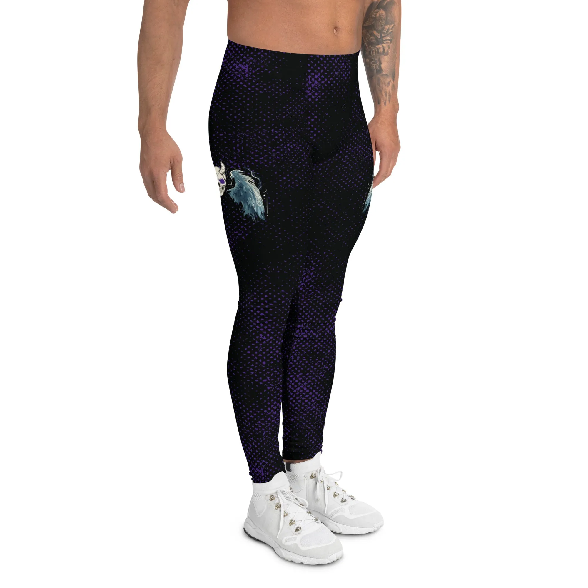 Mens Leggings Gothic Horror