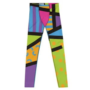 Mens Leggings, Memphis Harajuku