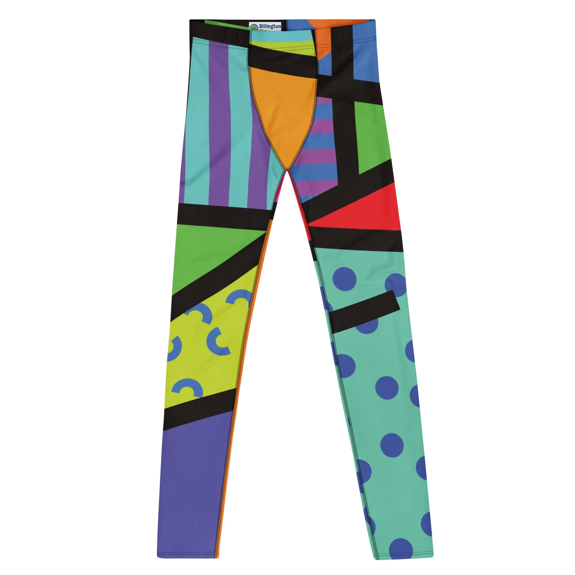 Mens Leggings, Memphis Harajuku