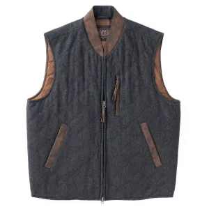 Men's Madison Creek | Kennesaw Concealed Carry Quilted Wool Vest | Charcoal