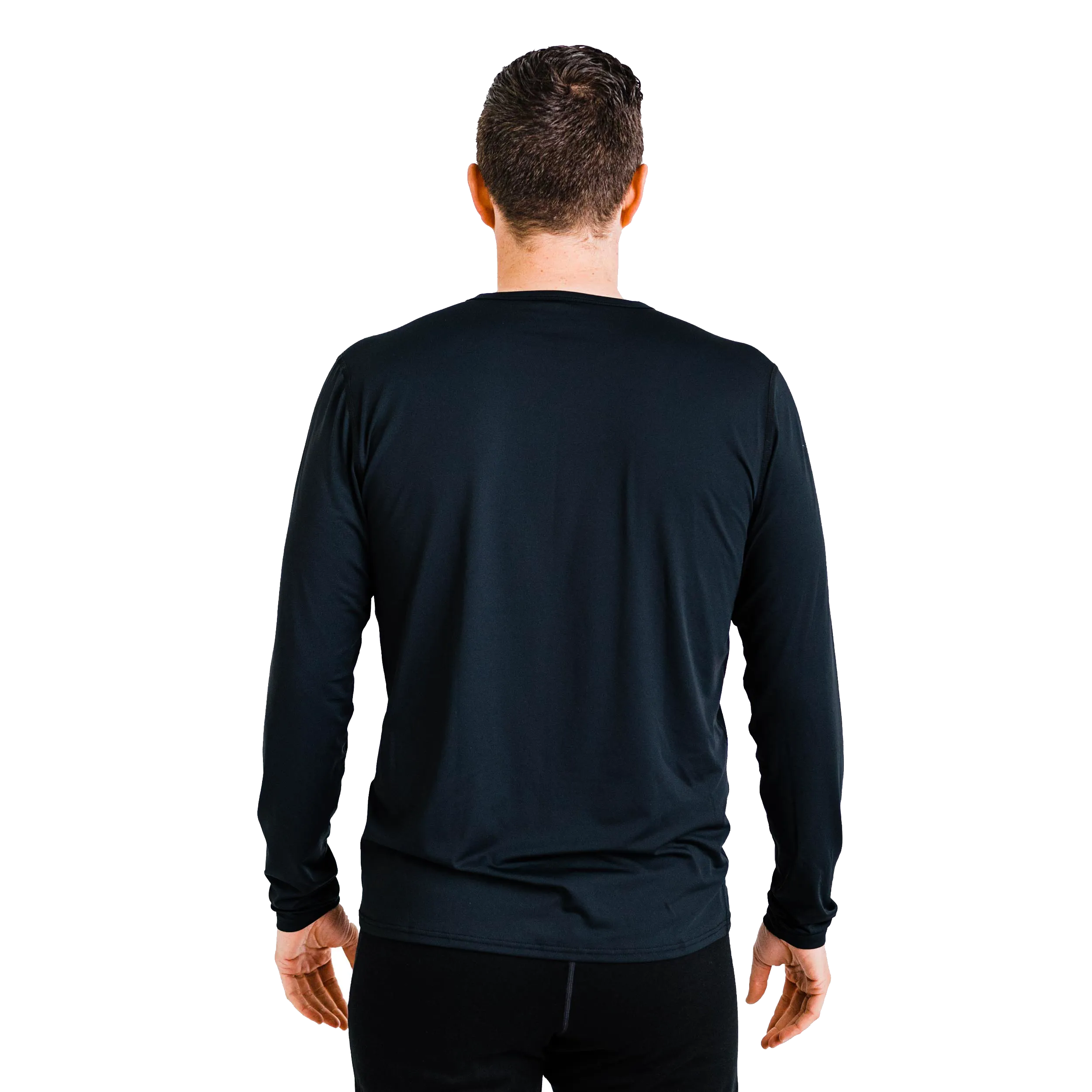 Men's Micro Fleece Crewneck - Black
