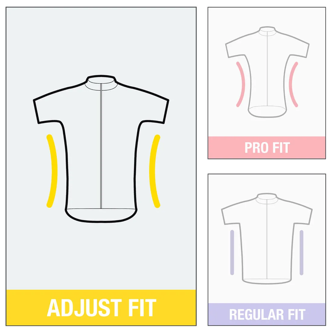 Men's Mid-Season Long-Sleeved Road Cycling Jersey RC500 - Shield
