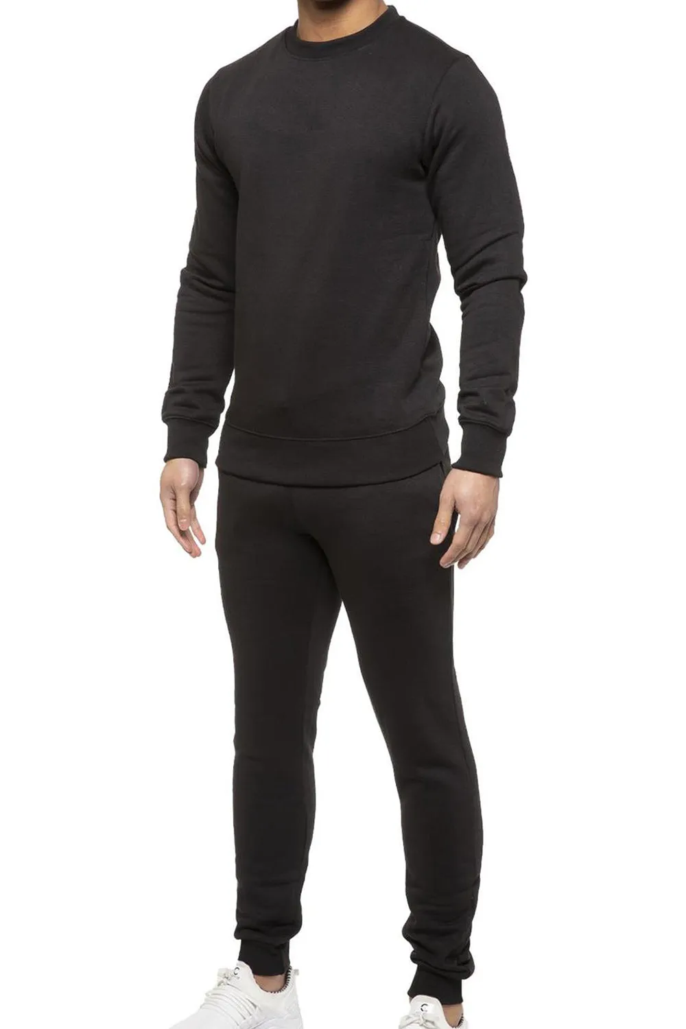 Mens Polycotton Crew Neck Tracksuit