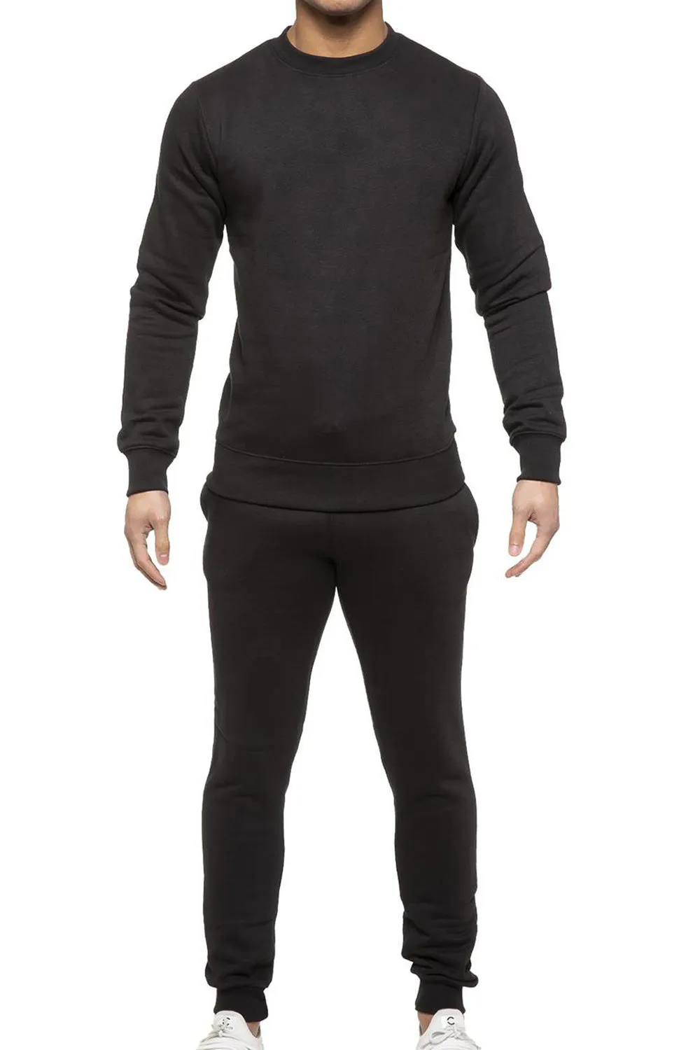Mens Polycotton Crew Neck Tracksuit