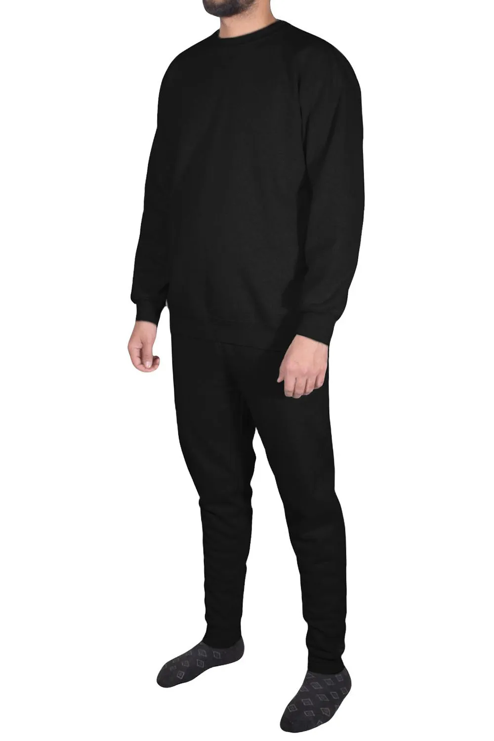 Mens Polycotton Crew Neck Tracksuit