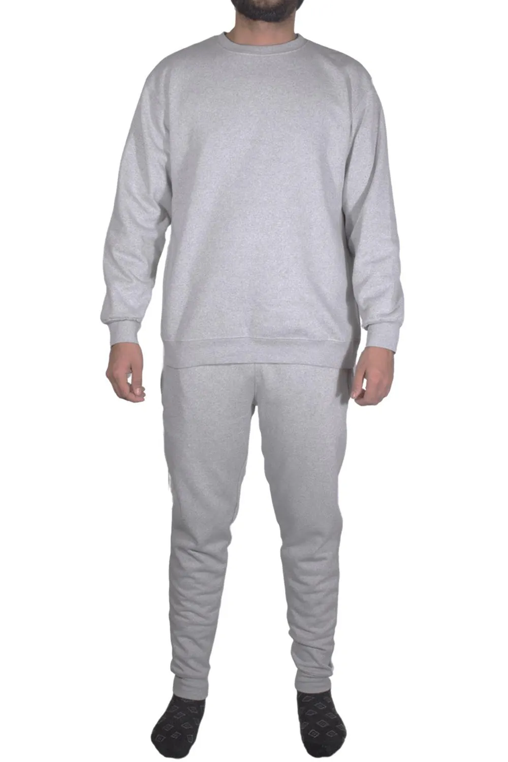 Mens Polycotton Crew Neck Tracksuit