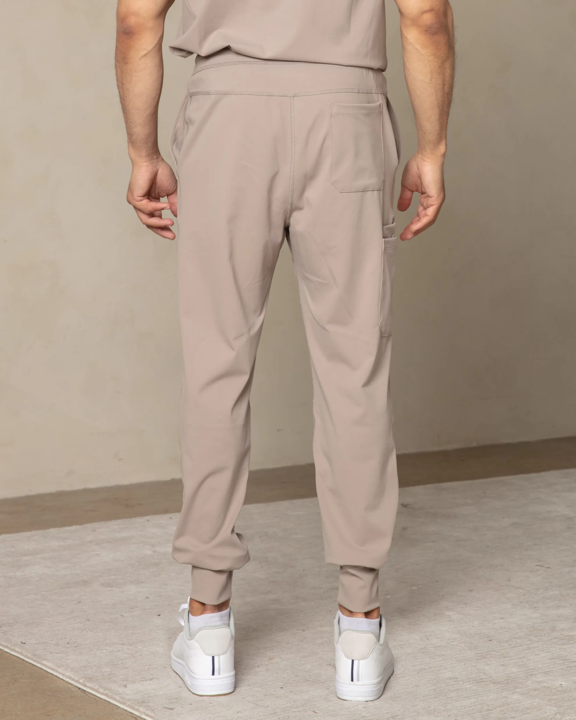 Men's Sand Jogger Scrub Pants