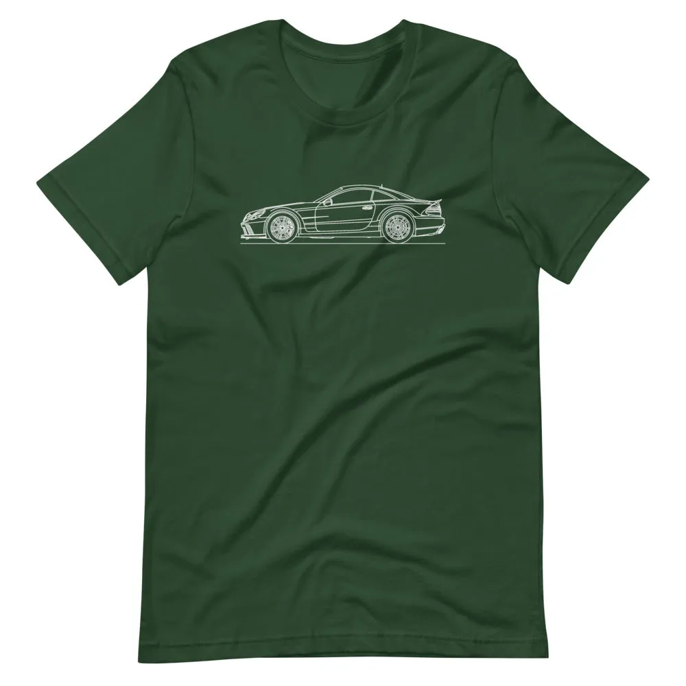 Mercedes-Benz SL 65 AMG Black Series Outline T-shirt