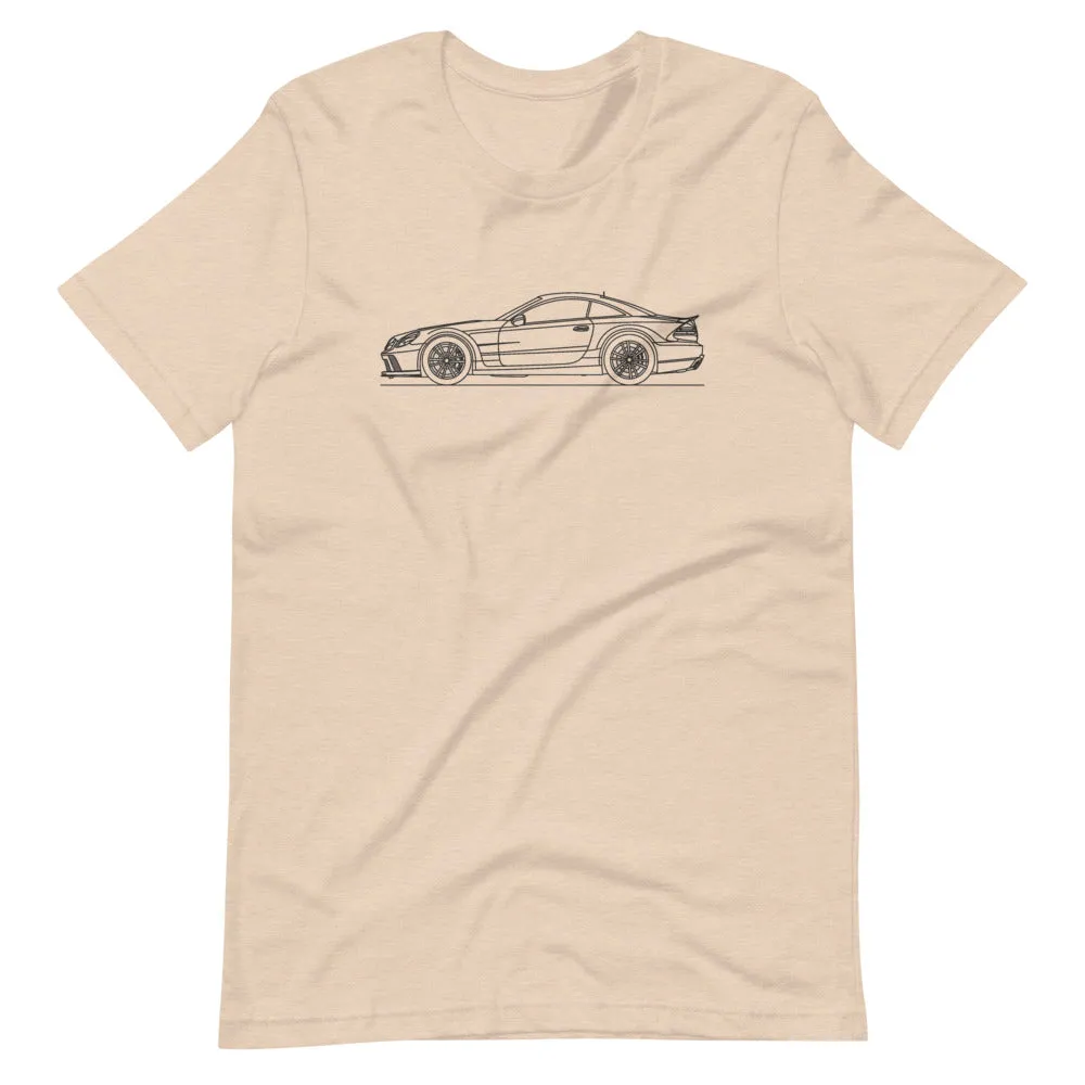 Mercedes-Benz SL 65 AMG Black Series Outline T-shirt