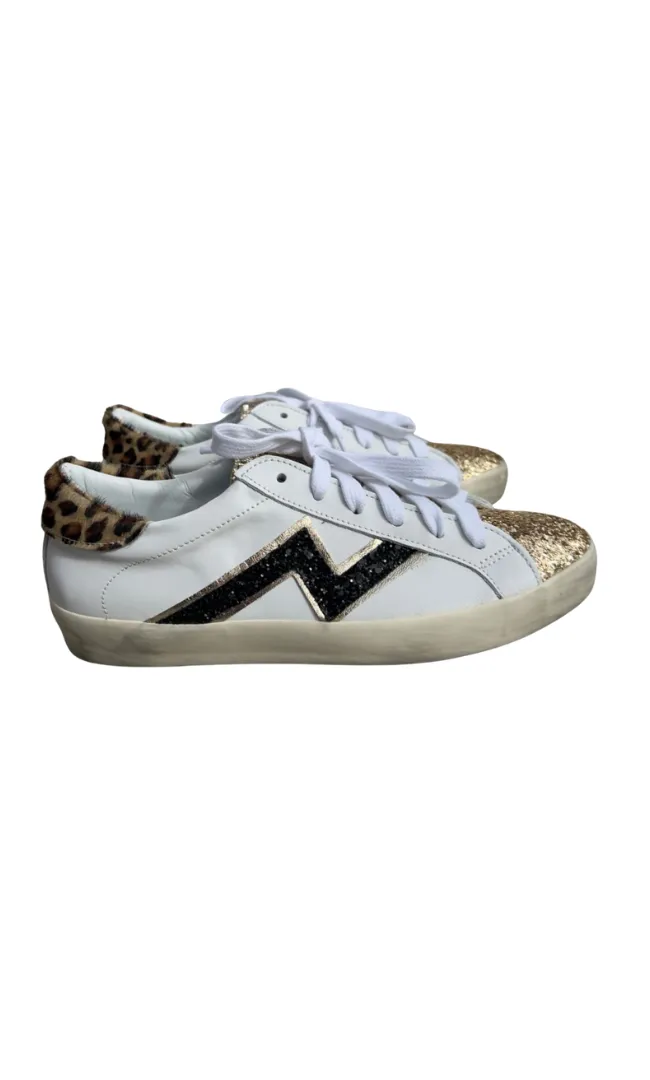 Michele Lopriore Nina Sneaker Gold Glitter