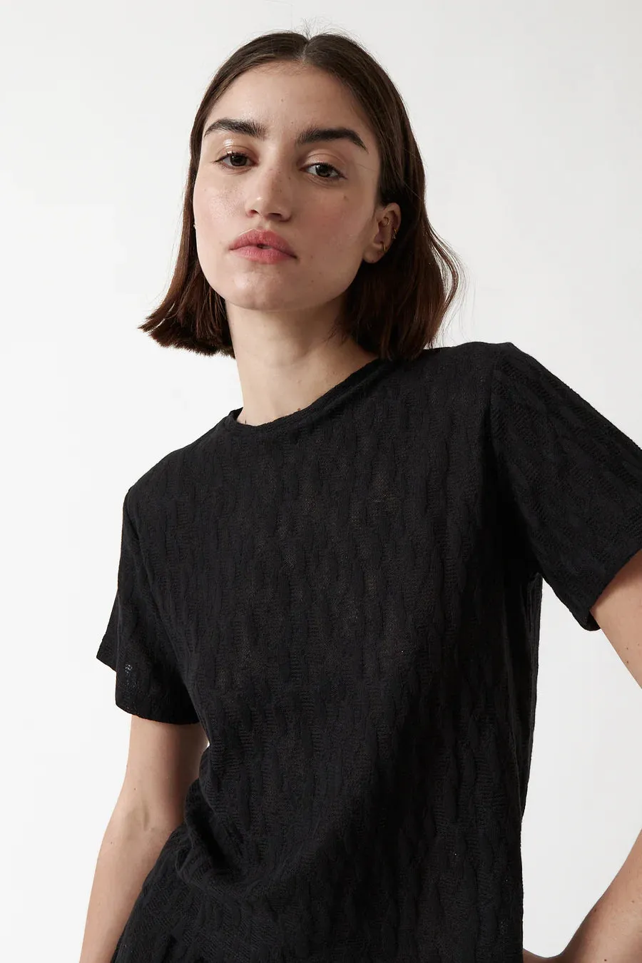 midnight t-shirt in black