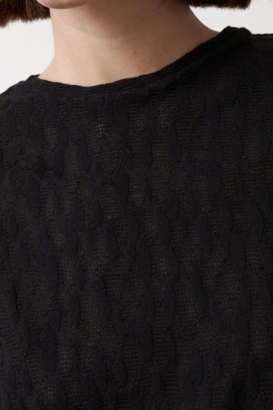 midnight t-shirt in black