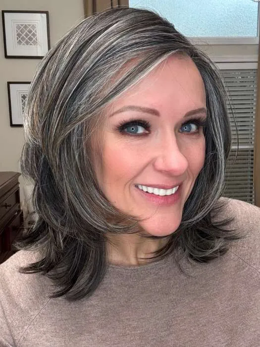 Mika | Synthetic Lace Front Wig ( Mono Part)