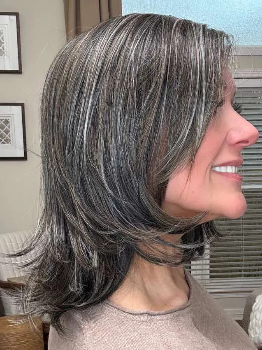 Mika | Synthetic Lace Front Wig ( Mono Part)